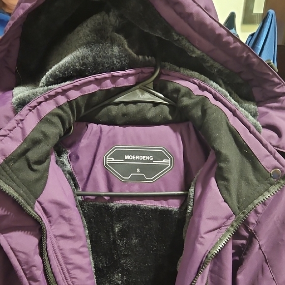 Women's Purple Ski & Snow Jacket - Picture 6 of 8